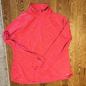 DSG Quarter-Zip Pullover Athletic leisurewear women’s XL in watermelon pink